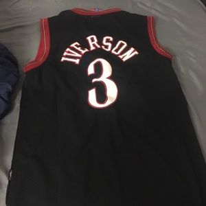 Mens Adidas 76ers Allen Iverson Jersey XL